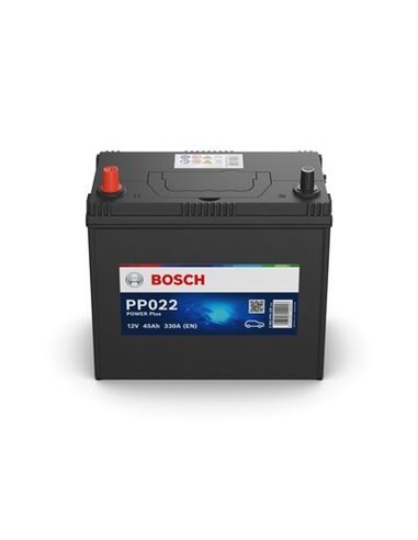 BOSCH Power Plus Line (borne subtiri) 12V 45Ah 330A - Borna Inversa (stanga +)